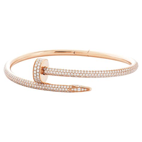 cartier bracelet nail diamond|cartier nail bracelet price list.